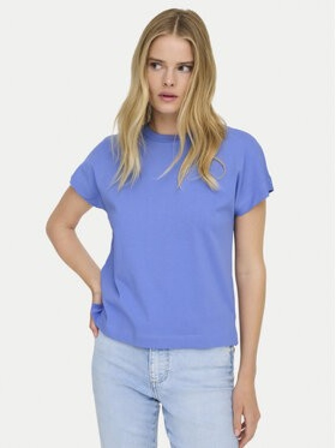 ONLY T-Shirt Erica 15308926 Niebieski Oversize