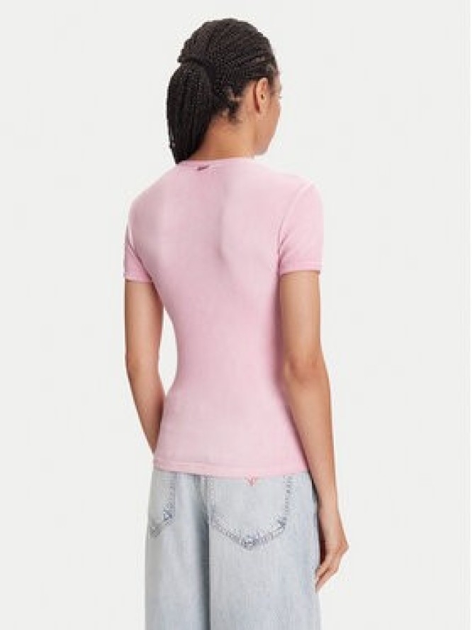 Miss Sixty T-Shirt 6S2SJ44500 Różowy Slim Fit