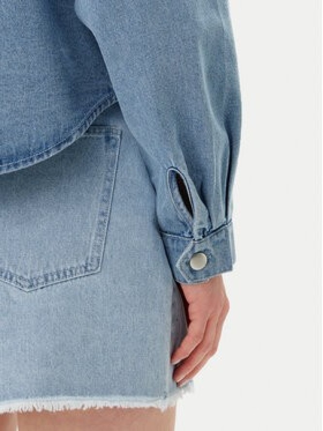 Pieces Kurtka jeansowa Tamra 17157410 Niebieski Regular Fit