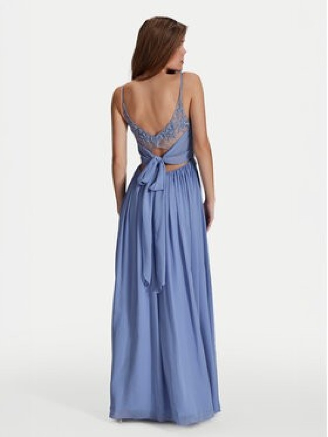 Hey Kyla Sukienka wieczorowa 5AI082HK Niebieski Regular Fit