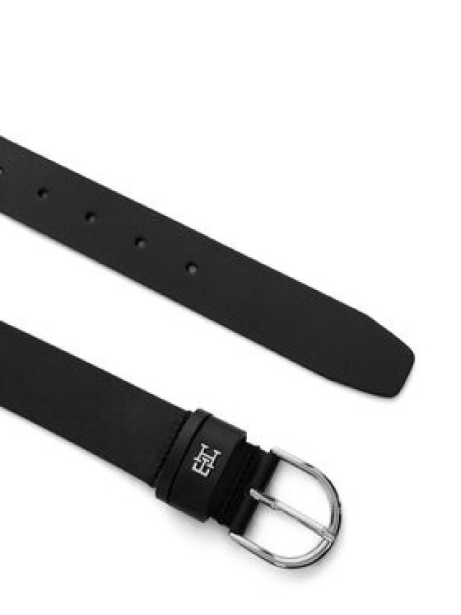 Tommy Hilfiger Pasek Essential Effortless 3.0 Sv AW0AW18688 Czarny