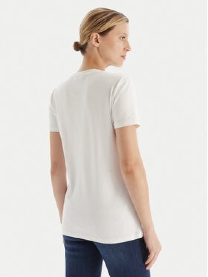 Fracomina T-Shirt FR25WT3004J40108 Biały Regular Fit