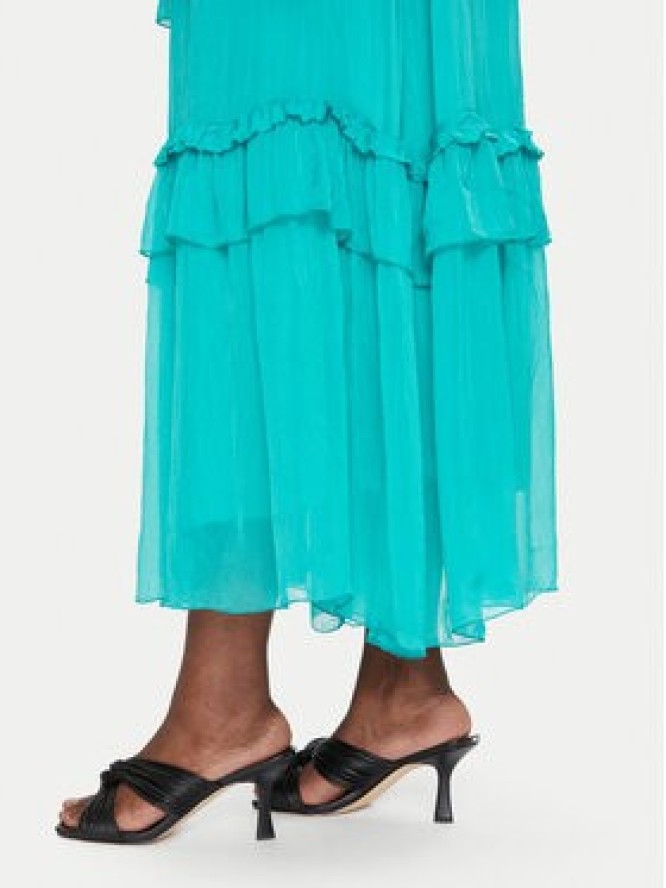 Dixie Sukienka letnia A207W018A Turkusowy Regular Fit