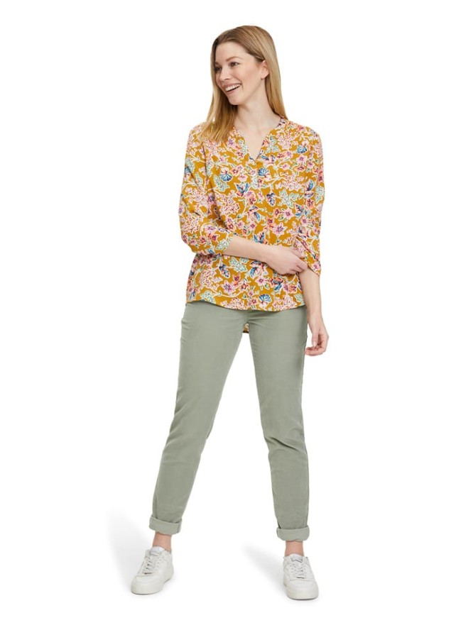 Betty Barclay Bluzka w kolorze pomarańczowym ze wzorem rozmiar: 36