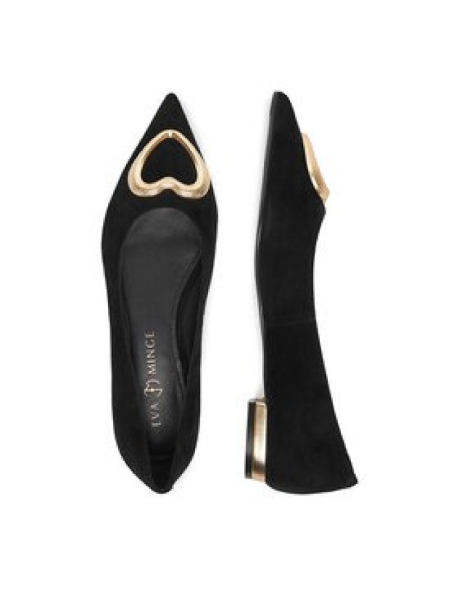 Eva Minge Baleriny EO-ELLA-1750-1-2 Czarny