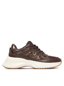 PINKO Sneakersy Ariel 33 SS0135P020 Brązowy ciemny