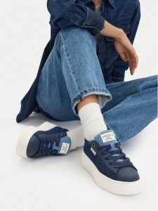 Guess Jeans Sneakersy WBEO-GSJ0917 Niebieski