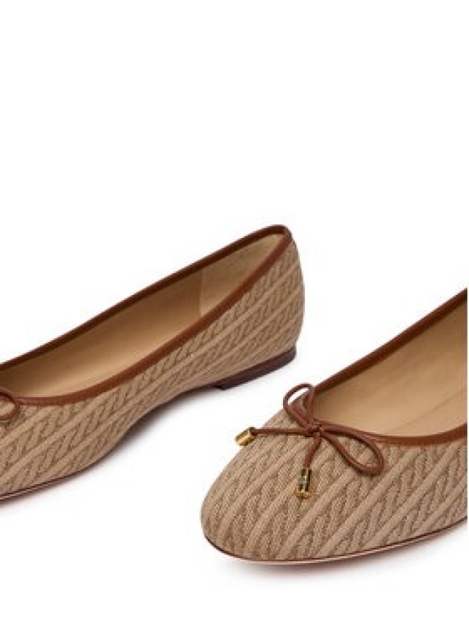 LAUREN RALPH LAUREN Baleriny 802P18430001 Beżowy