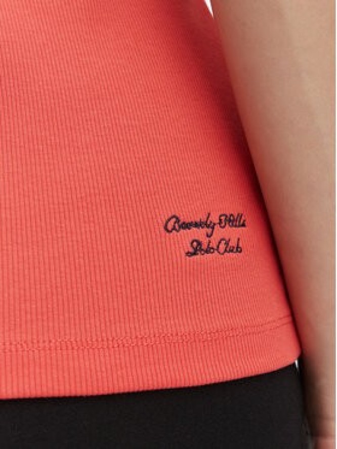 Beverly Hills Polo Club Top P-SS26W-TK550000 Koralowy Regular Fit