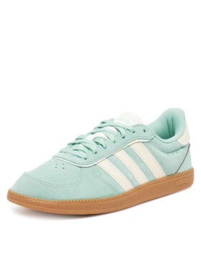 adidas Sneakersy BREAKNET SLEEK SUEDE IH5469 Niebieski