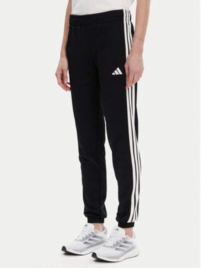 adidas Spodnie dresowe Tricot 3-Stripes JF3383 Czarny Regular Fit