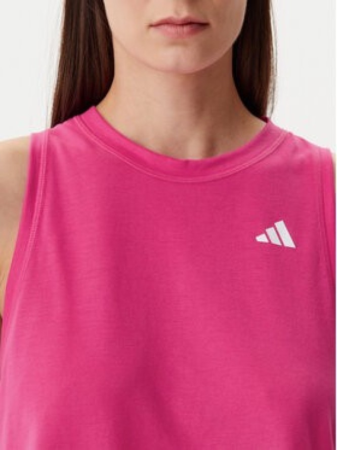 adidas Koszulka techniczna Train Essentials Boxy Workout JL7680 Różowy Regular Fit