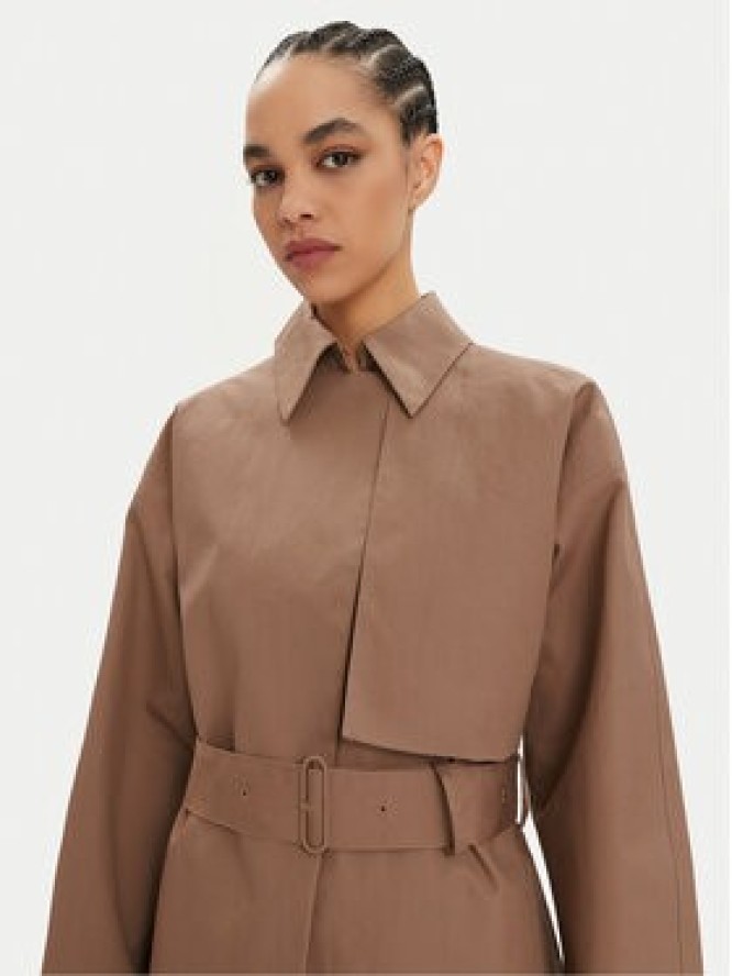 Calvin Klein Trencz K20K206318 Beżowy Relaxed Fit