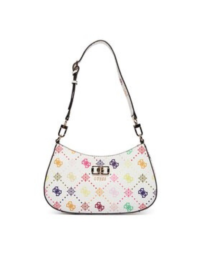 Guess Torebka Emelie Logo HWGM99 28180 Biały