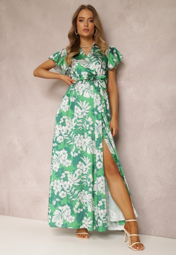 Zielona Sukienka Lecerf