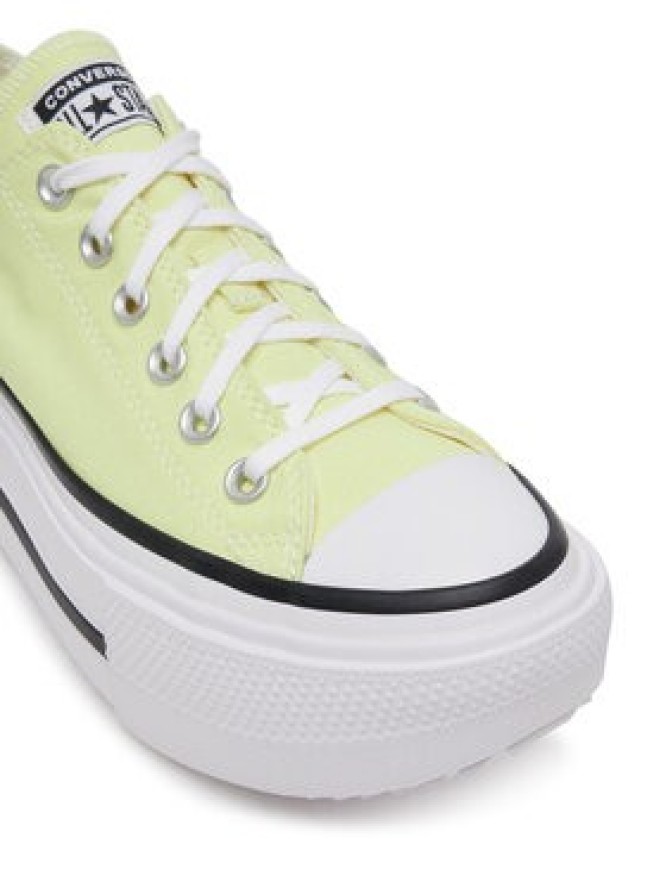 Converse Trampki Chuck Taylor All Star Lift Double Stack Platform A16283C Żółty