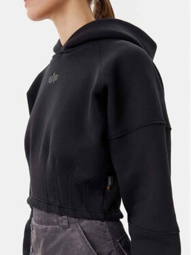 Alpha Industries Bluza 148041 Czarny Regular Fit