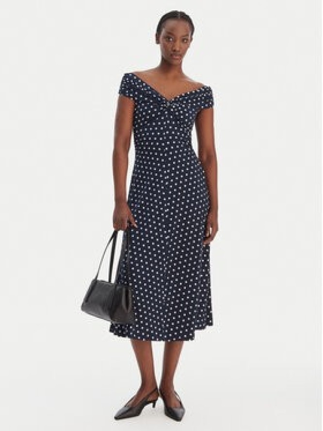 MICHAEL Michael Kors Sukienka codzienna MR683GLKA7 Granatowy Regular Fit