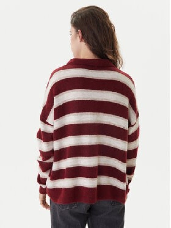 ONLY Sweter Talio 15358606 Bordowy Regular Fit