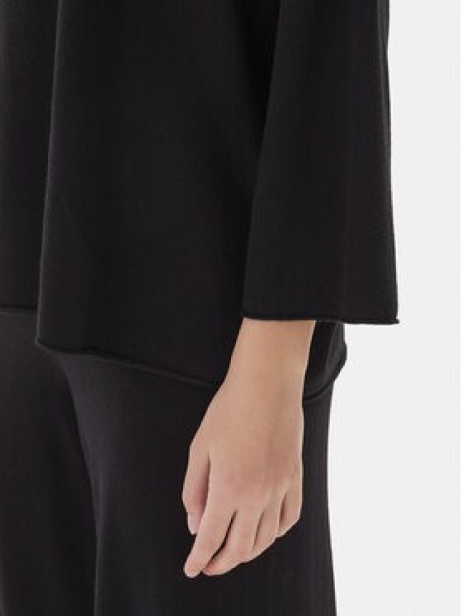 Kontatto Sweter 3M0801C Czarny Regular Fit