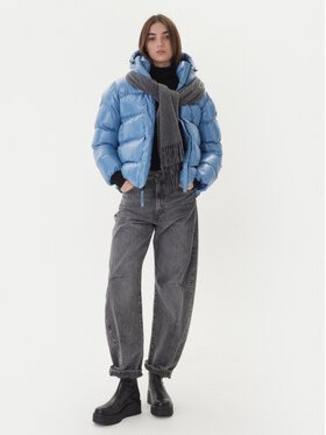 Napapijri Kurtka zimowa A-Glane NP0A4HZ5 Niebieski Regular Fit