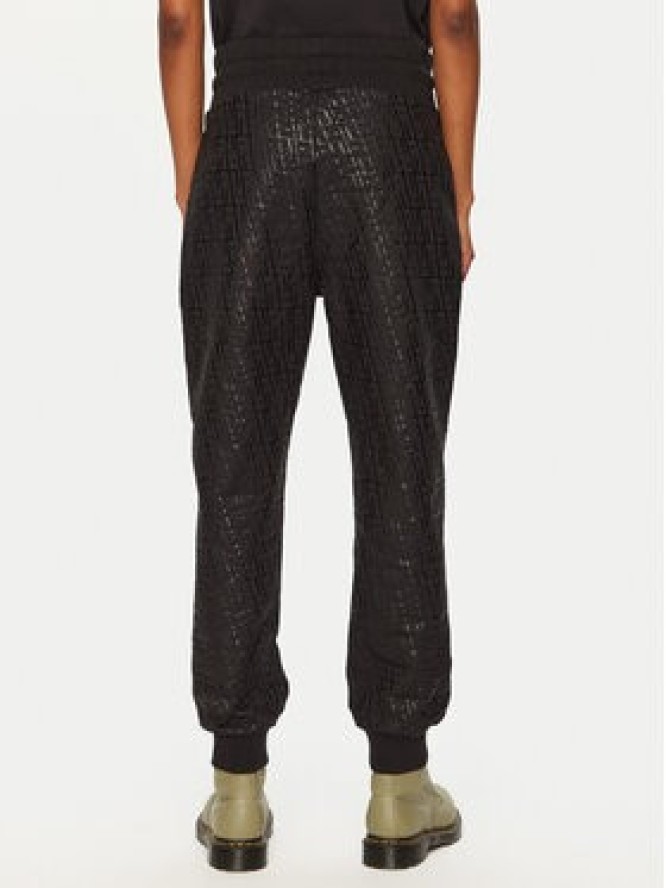 Aeronautica Militare Spodnie dresowe 242PF954DF571 Czarny Regular Fit