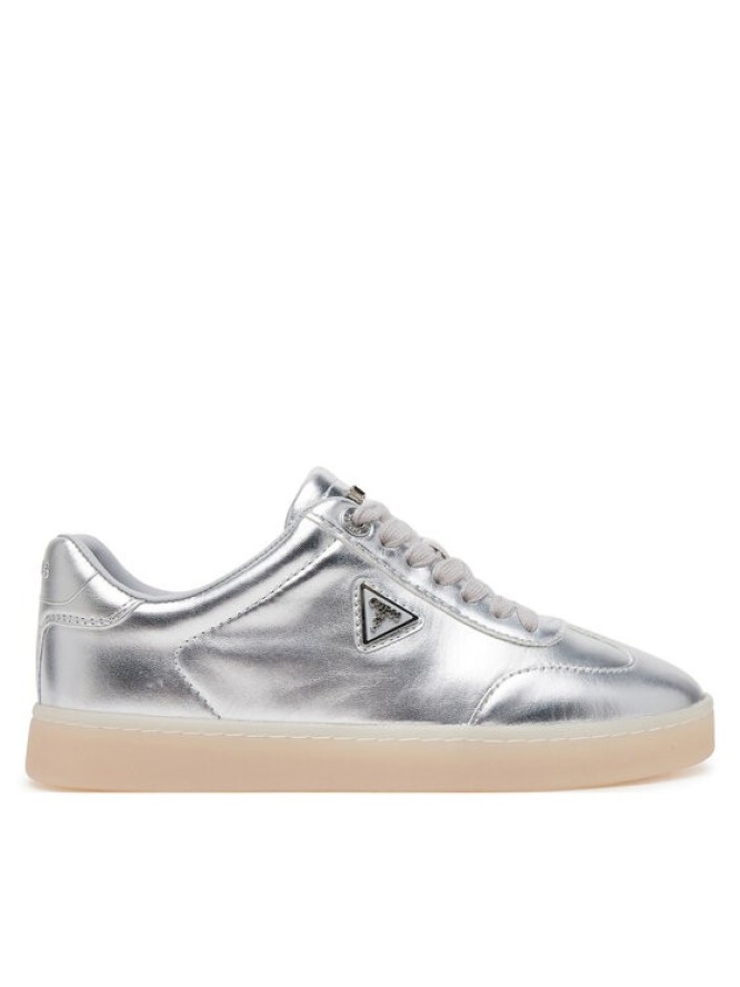 Guess Sneakersy FLJJAZLEM12 Srebrny