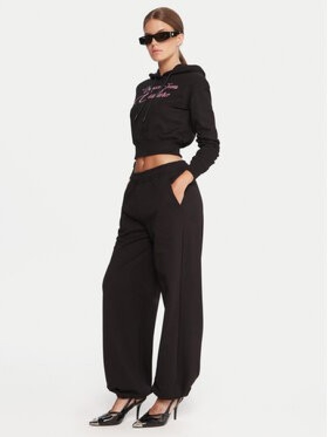 Versace Jeans Couture Spodnie dresowe 79HAAT05 CF01T Czarny Regular Fit