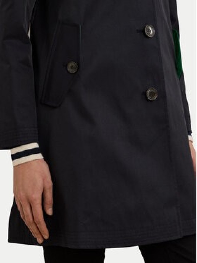 LAUREN RALPH LAUREN Płaszcz przejściowy 297967121005 Granatowy Straight Fit