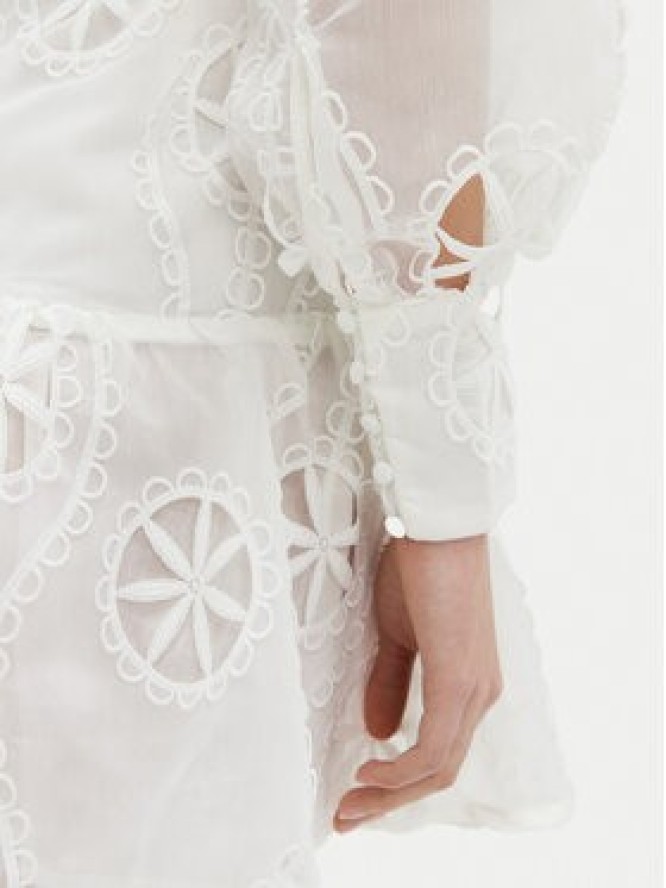 Bardot Sukienka koktajlowa 59586DB3 Biały Regular Fit