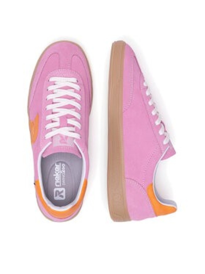 Rieker Revolution Lifestyle Sneakersy W2200-31 Różowy