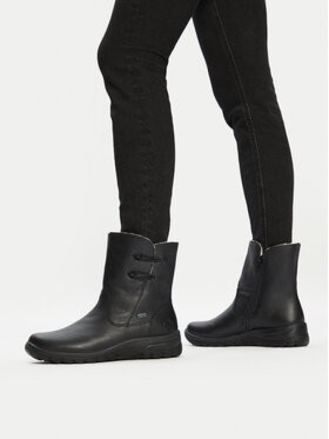 Rieker Botki Z7172-00 Czarny