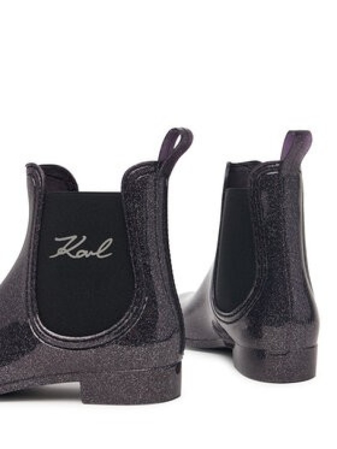 KARL LAGERFELD Kalosze KL94775S Fioletowy
