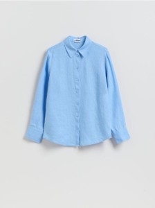 Lniana koszula - jasnoniebieski