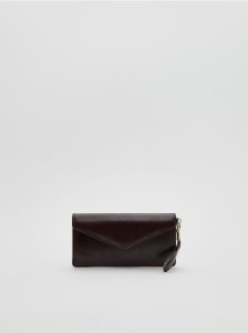 Duży portfel - mahoniowy