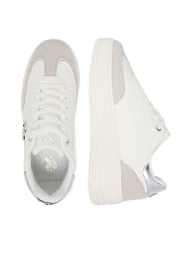 U.S. Polo Assn. Sneakersy EO-KERRY001W/GY1 Biały