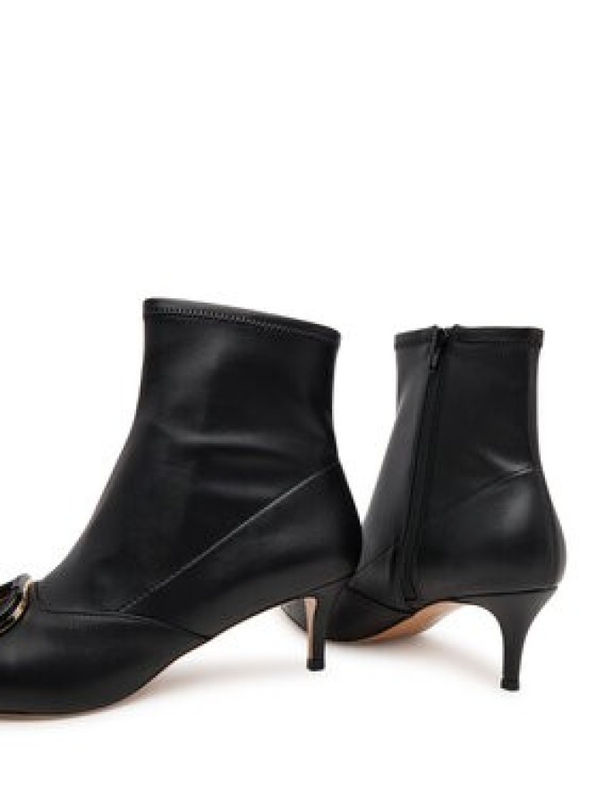 TWINSET Botki 252TCP034 00006 Czarny