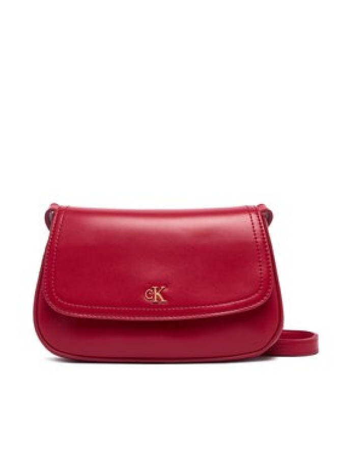 Calvin Klein Torebka Ck Flap Camera Bag LV04F3421G Czerwony