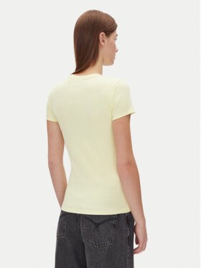 HUGO T-Shirt Easy Tee_B 50523924 Żółty Slim Fit