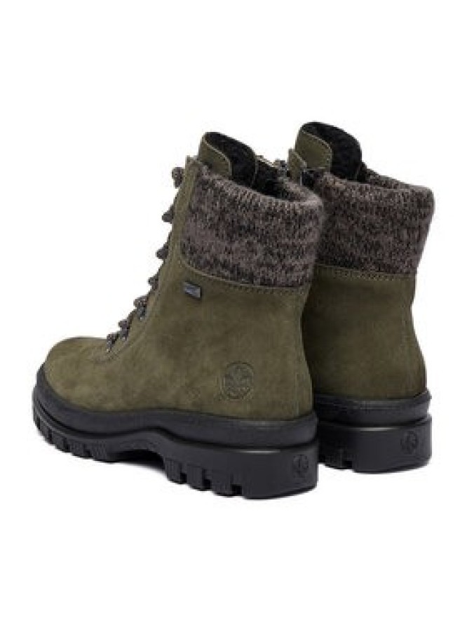 Rieker Trzewiki CEO-X8233-54 Zielony