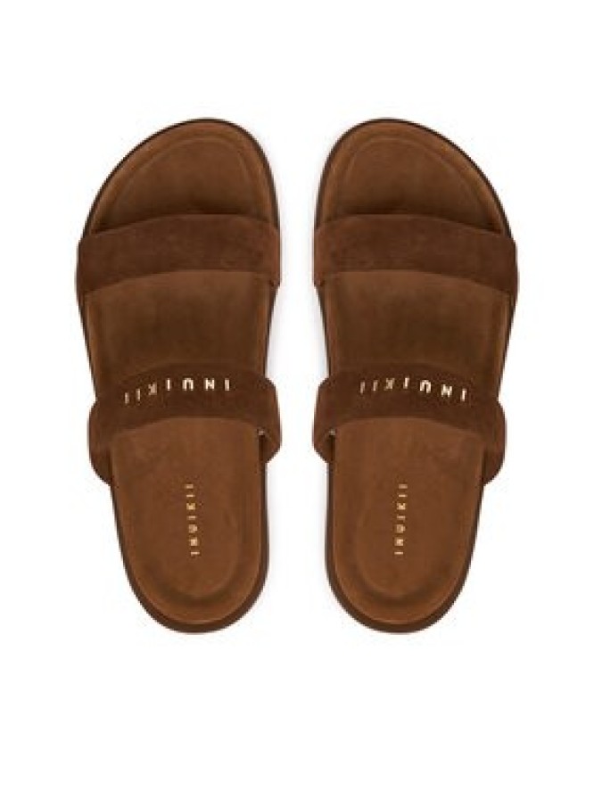 Inuikii Klapki Slaps 1004.003.0671 Brązowy ciemny