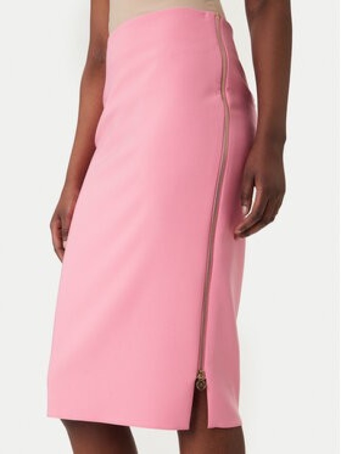 Rinascimento Spódnica ołówkowa CFC0127985003 Różowy Slim Fit