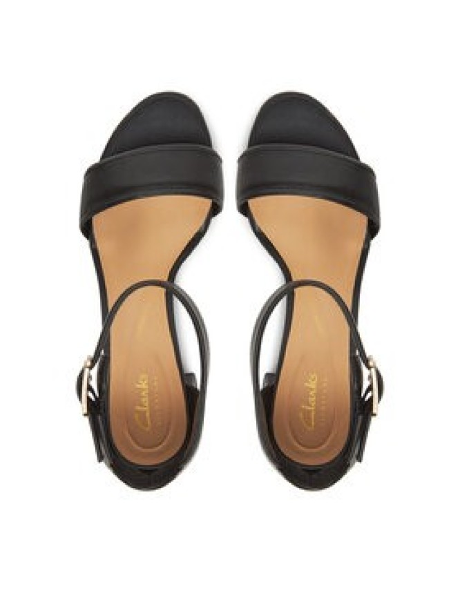 Clarks Sandały Ezoria Mae 26181295 Czarny