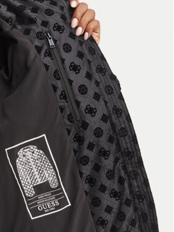 Guess Kurtka zimowa W6BL56 W4195 Czarny Regular Fit