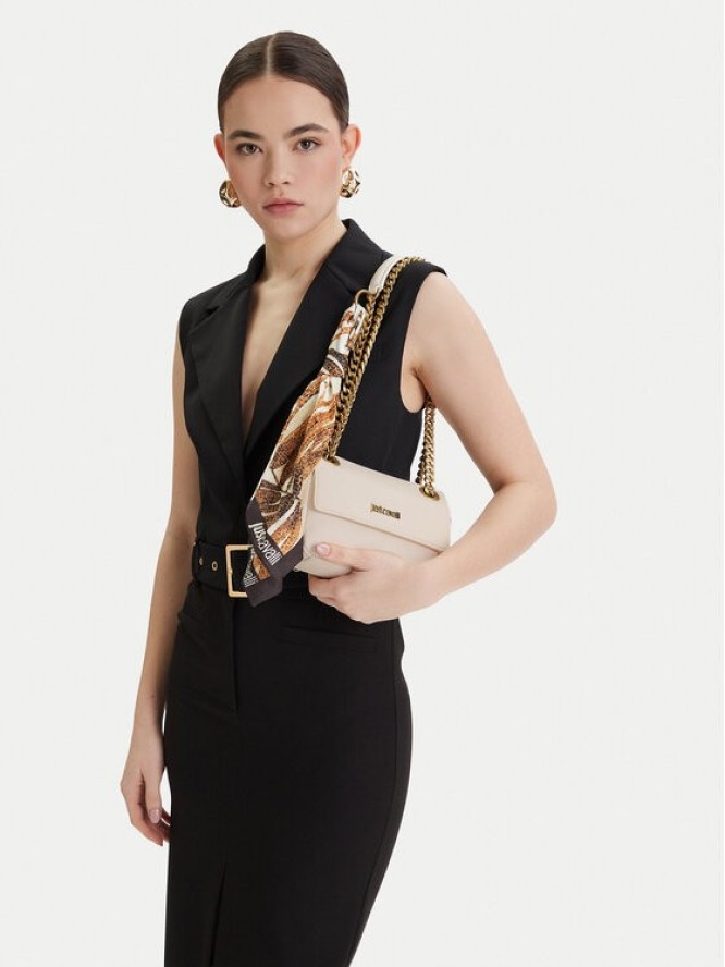 Just Cavalli Torebka 80RA4BF5 ZSB81 Kremowy