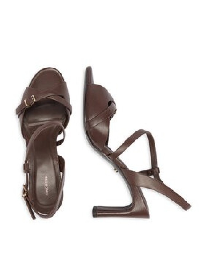 GINO ROSSI Sandały EO-GL15-986-1 Brązowy