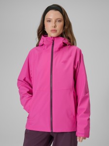4F Kurtka przejściowa membrana 5000 damska - różowa XL