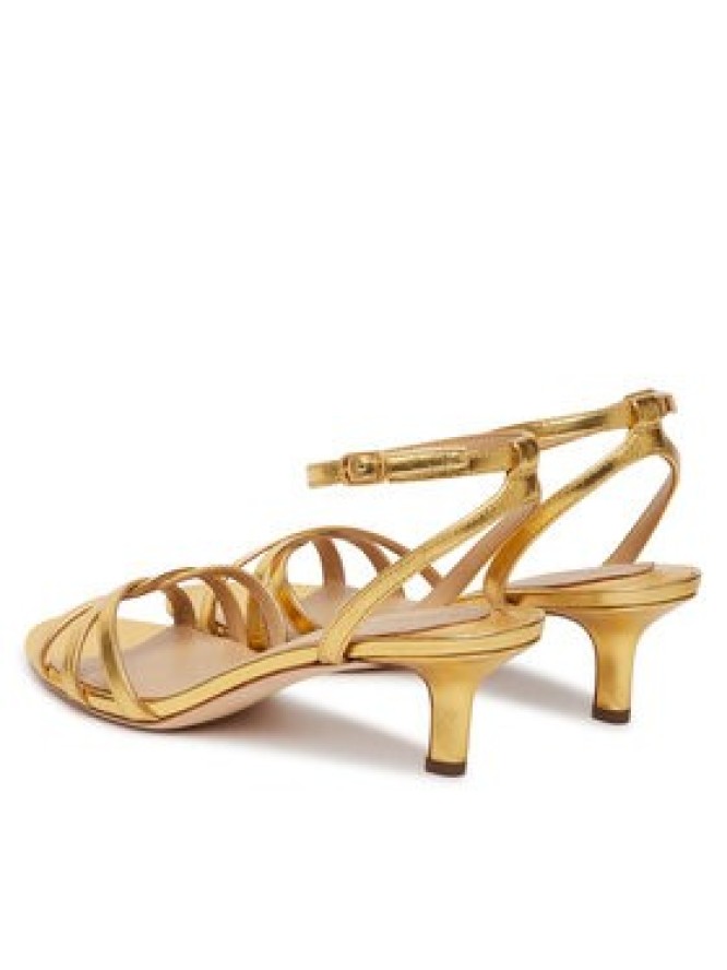 LAUREN RALPH LAUREN Sandały Kendyl 802P10398001 Złoty
