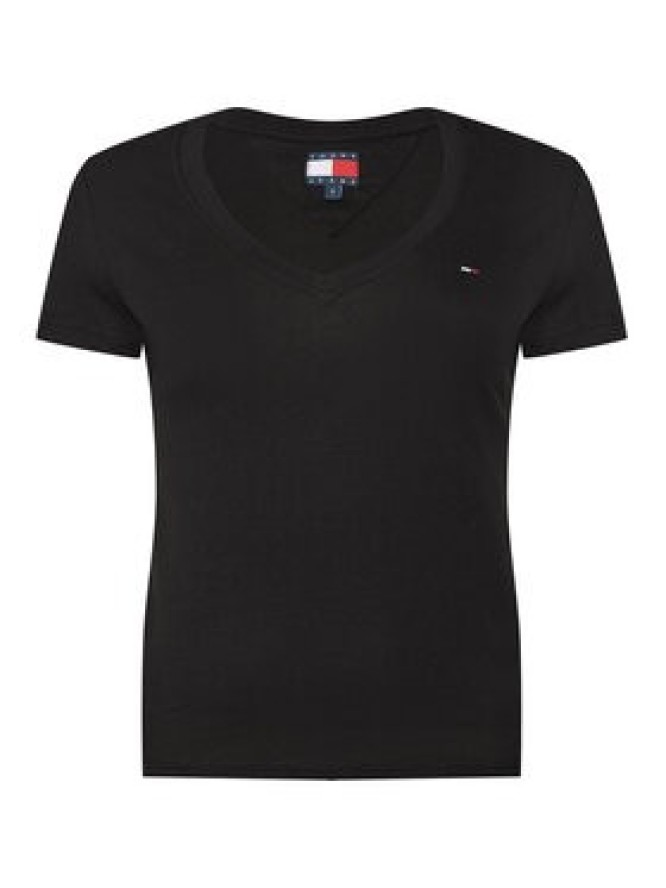 Tommy Jeans Komplet t-shirtów DW0DW21367 Czarny Slim Fit