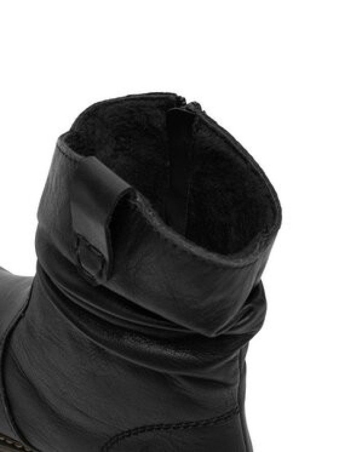 Rieker Botki Z6883-00 Czarny